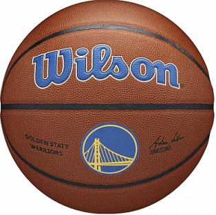 Мяч баскетбольный “Wilson NBA Golden State Warriors” АРТ.Wtb3100xbgol